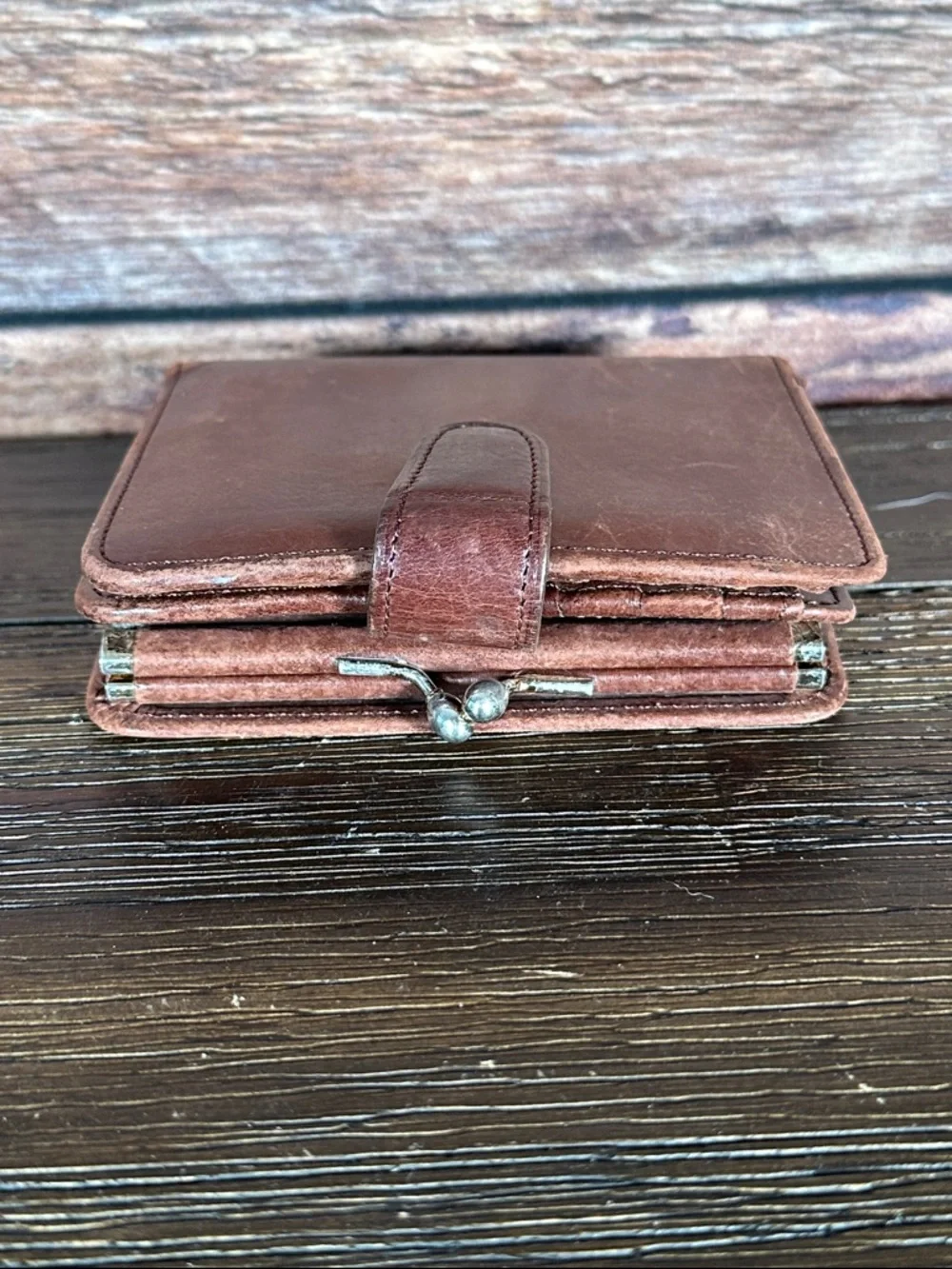 Coach Brown Leather Wallet
